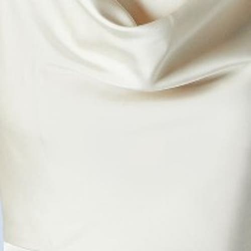 Coast Sleeveless Cowl Neck Bridesmaid Dress In Neutral