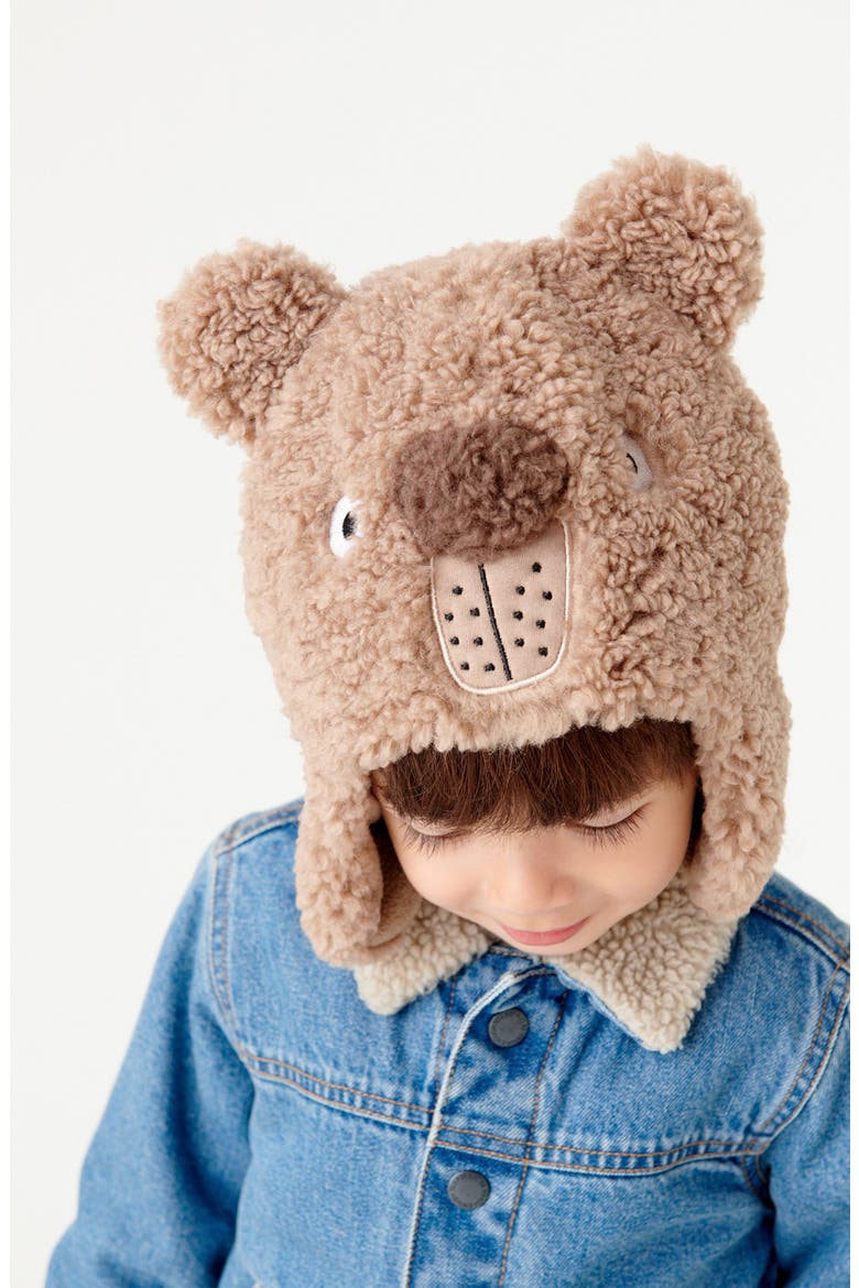 Kids' Borg Fleece Lined Denim Jacket, Alternate, color, DENIM
