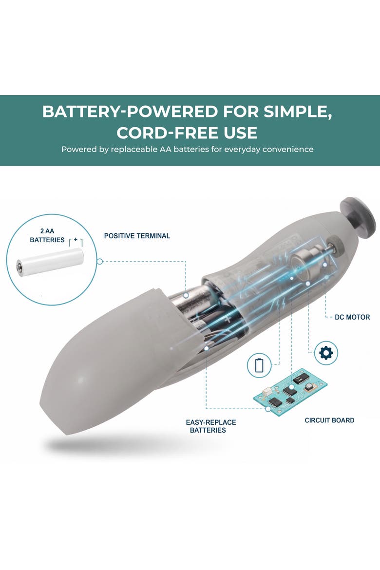 Electric Baby Nail Trimmer Gentle Care Kit, Alternate, color, Gray