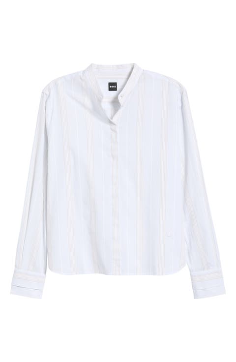 Bertyna Monday Cotton Button-Up Shirt