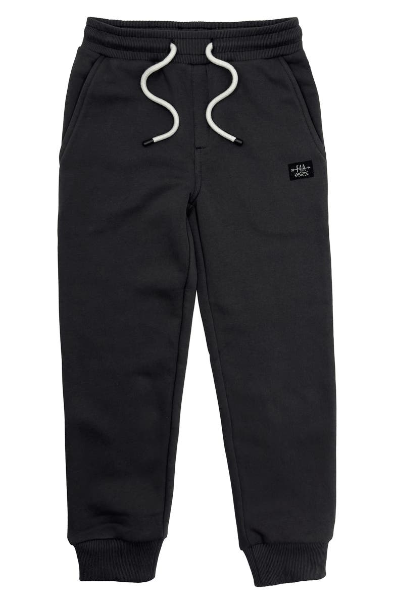 Feather 4 Arrow Kids' Bowie Fleece Joggers, Main, color, Washed Black