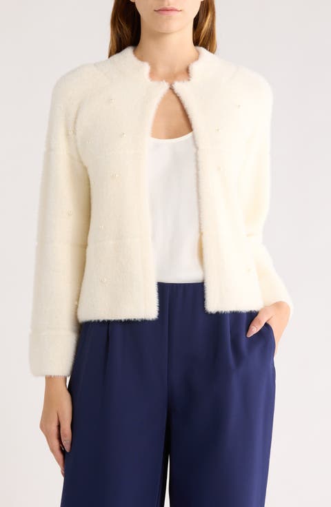 Misty Eyelash Cardigan