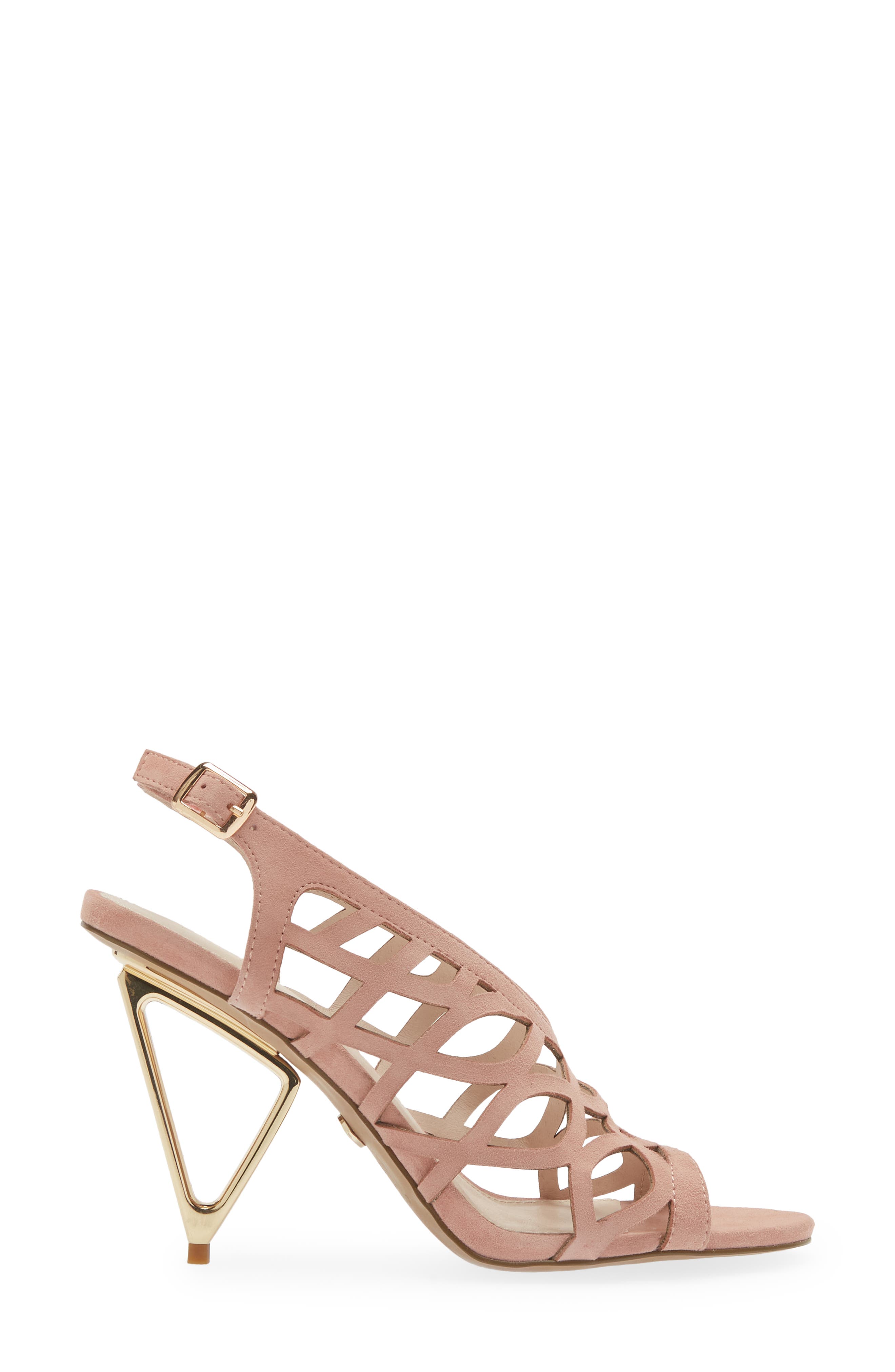 Charming Slingback Sandal, Alternate, color, SEA SHELL PINK SUEDE