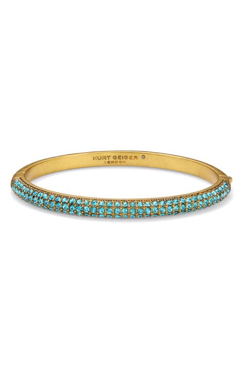 KURT GEIGER KURT GEIGER LONDON PAVÉ DOME HINGED BANGLE 