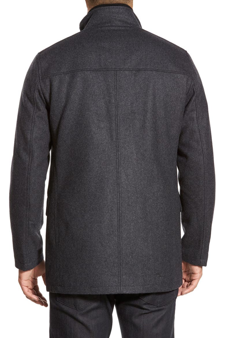 Wool Blend Jacket, Alternate, color, CHARCOAL