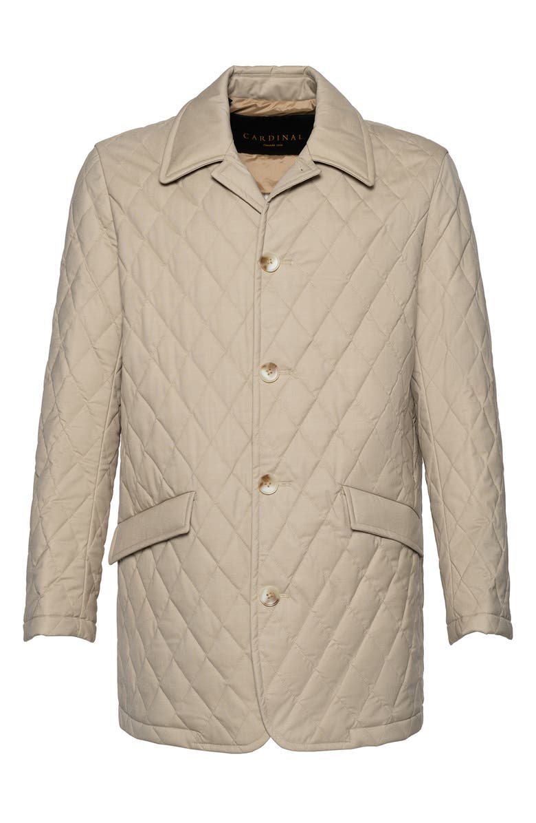 Cardinal of Canada Byron Water Repellent Wool Blend Car Coat, Main, color, 