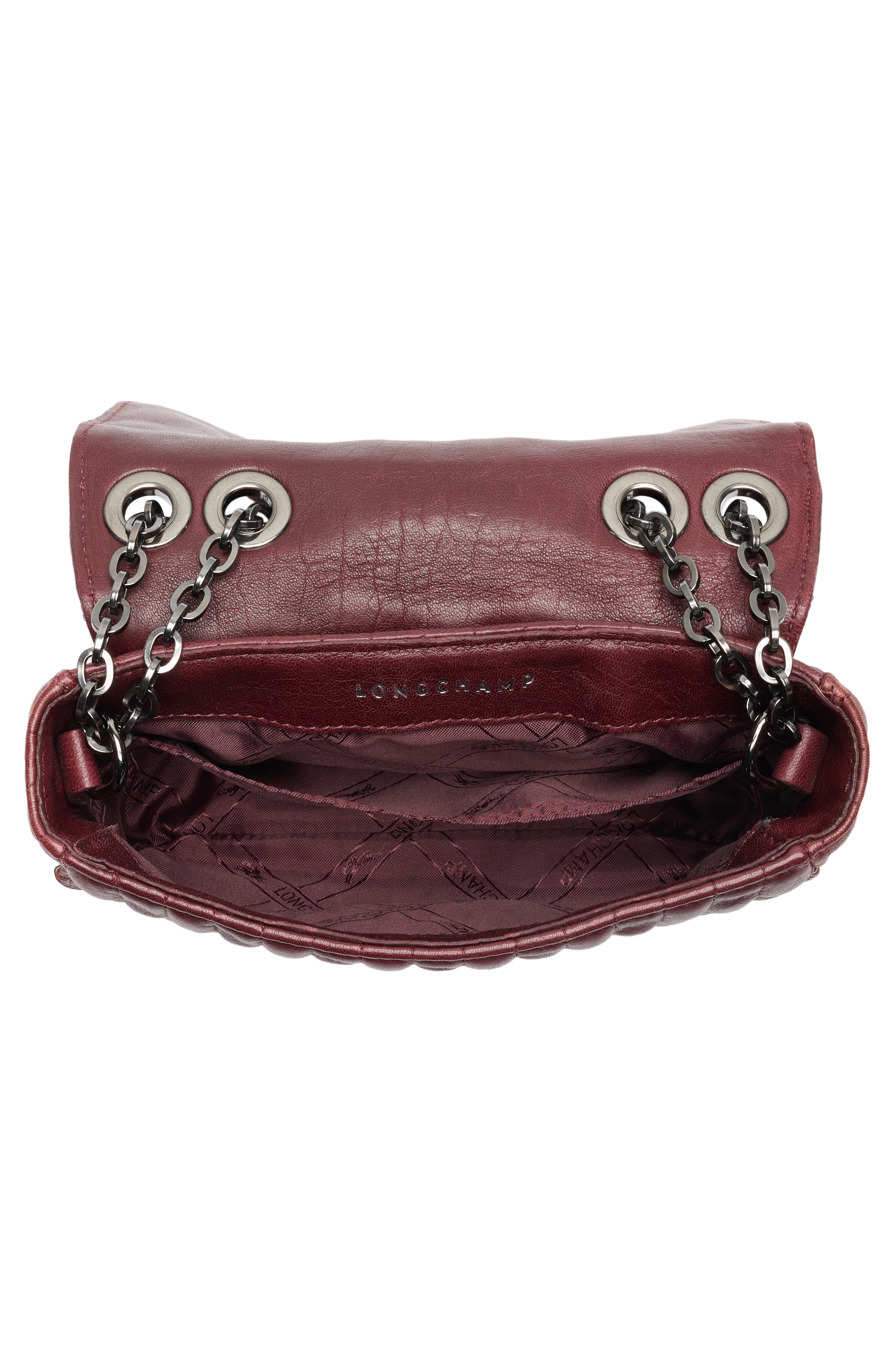 X-Small Crossbody Bag, Alternate, color, BRANDY