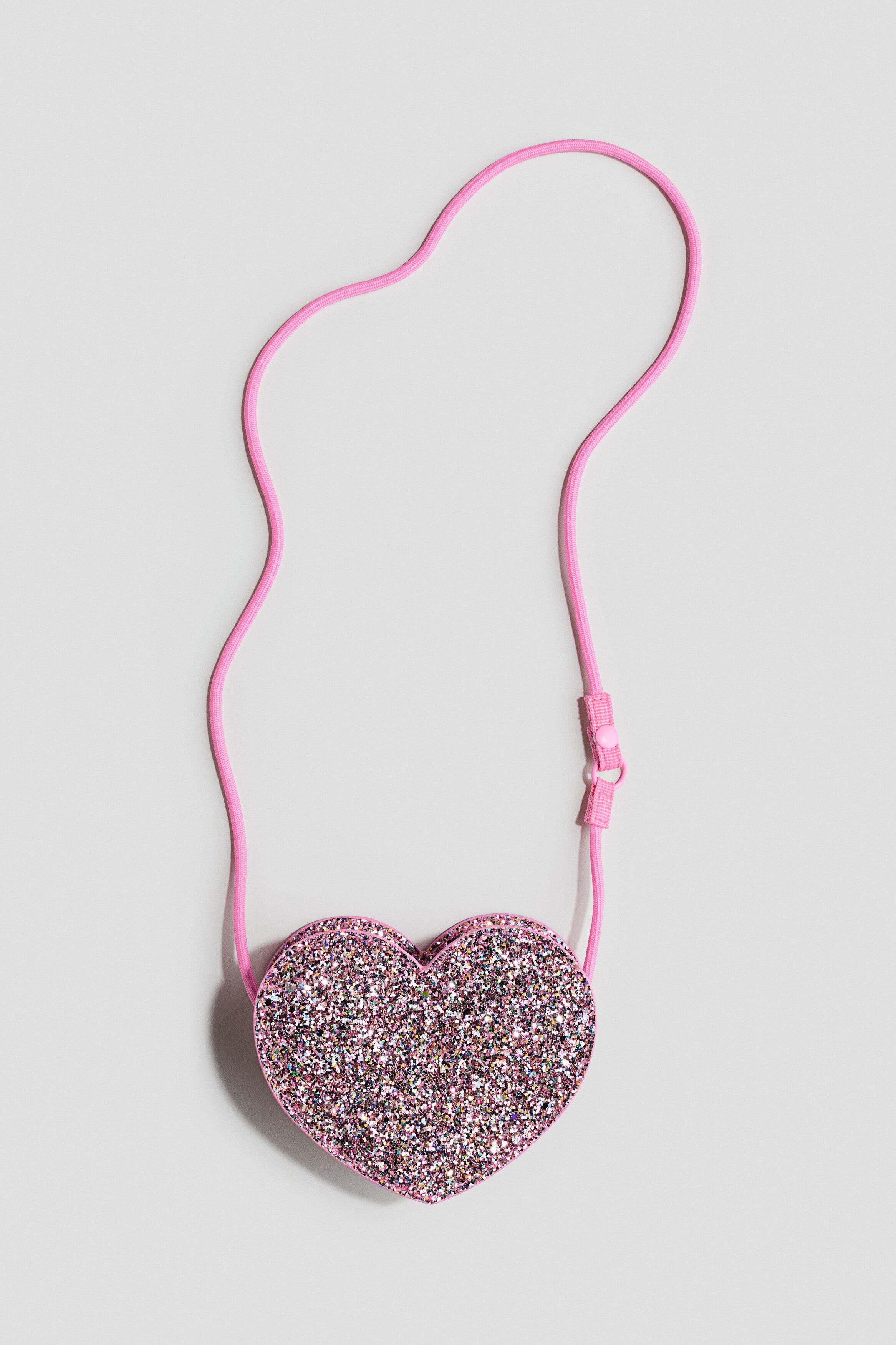 H&M Heart-shaped Crossbody Bag, Main, color, Pink