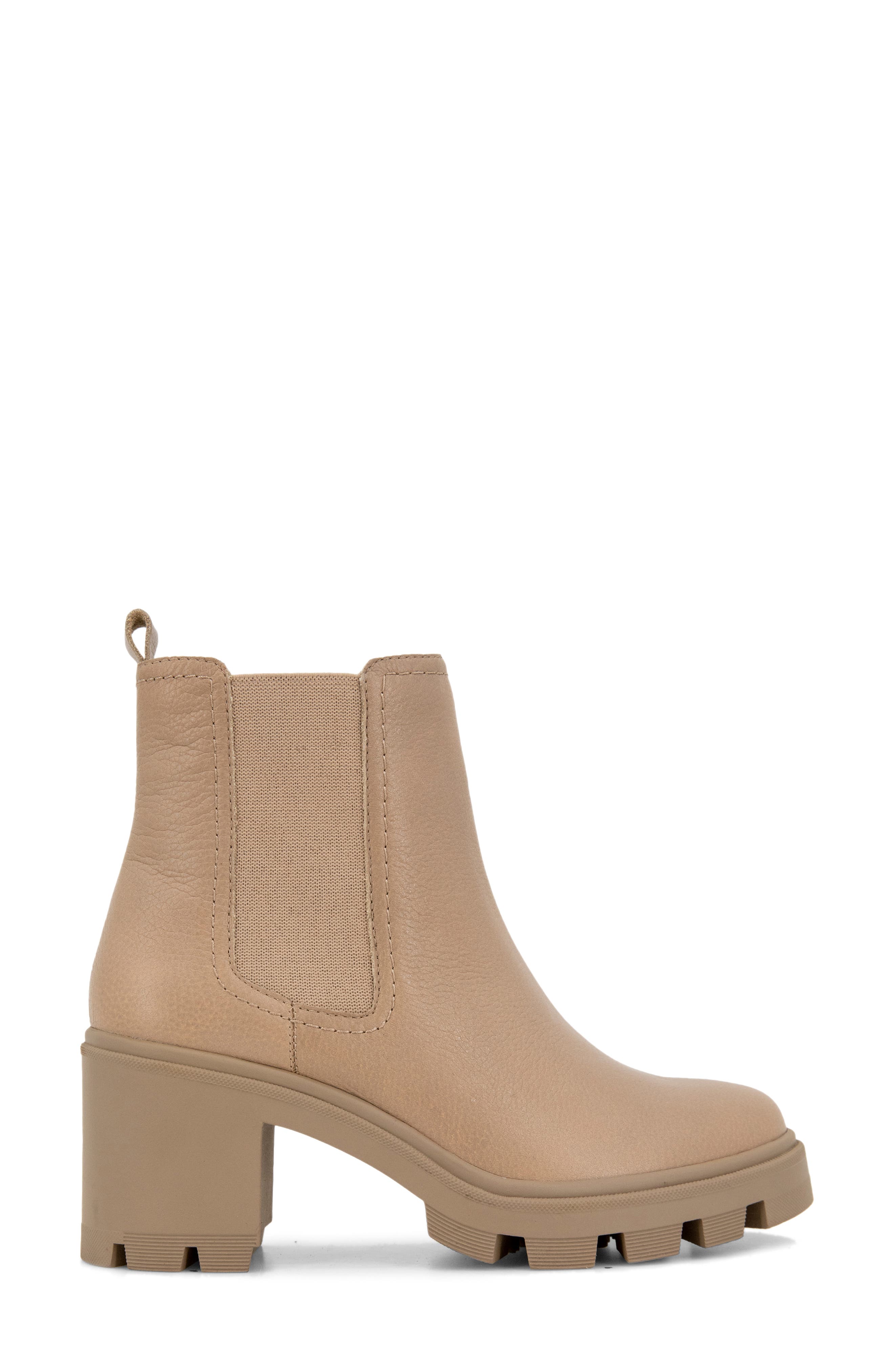 Splendid Marion Block Heel Chelsea Boot, Alternate, color, Warm Sand