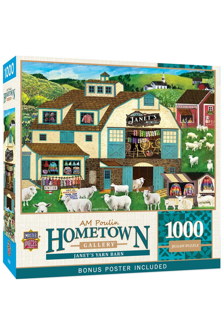 Janet's Wool Goods 1000 Piece Puzzle, Main, color, Multicolor