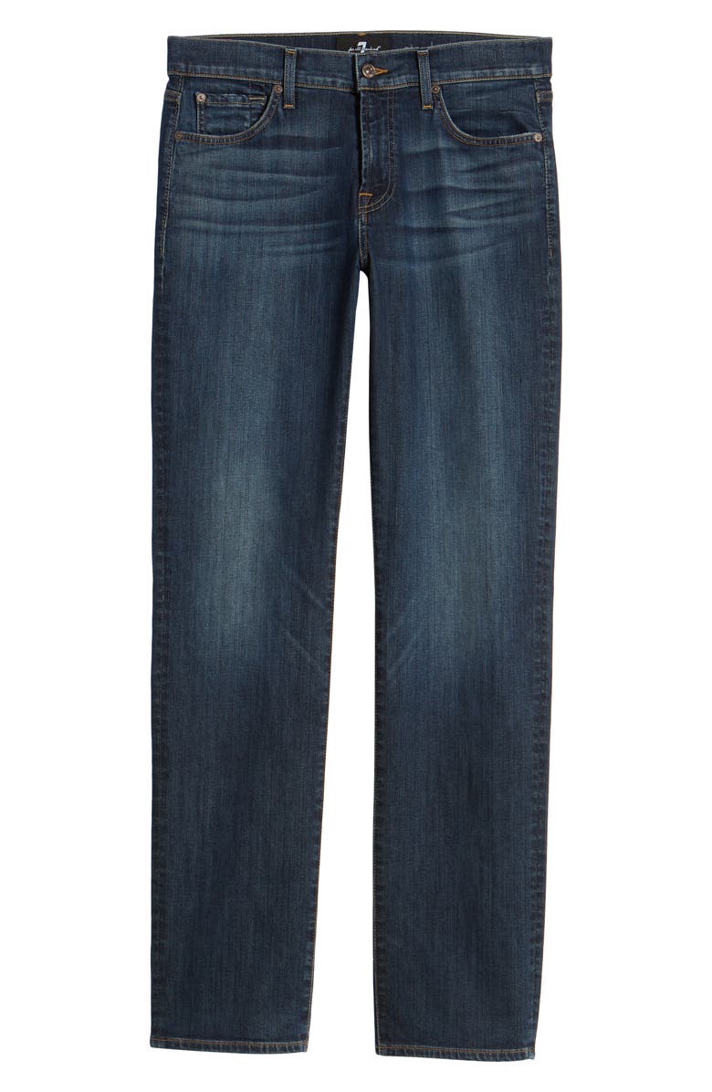 7 For All Mankind <sup>®</sup> Standard Luxe Performance Straight Leg Jeans, Alternate, color, 