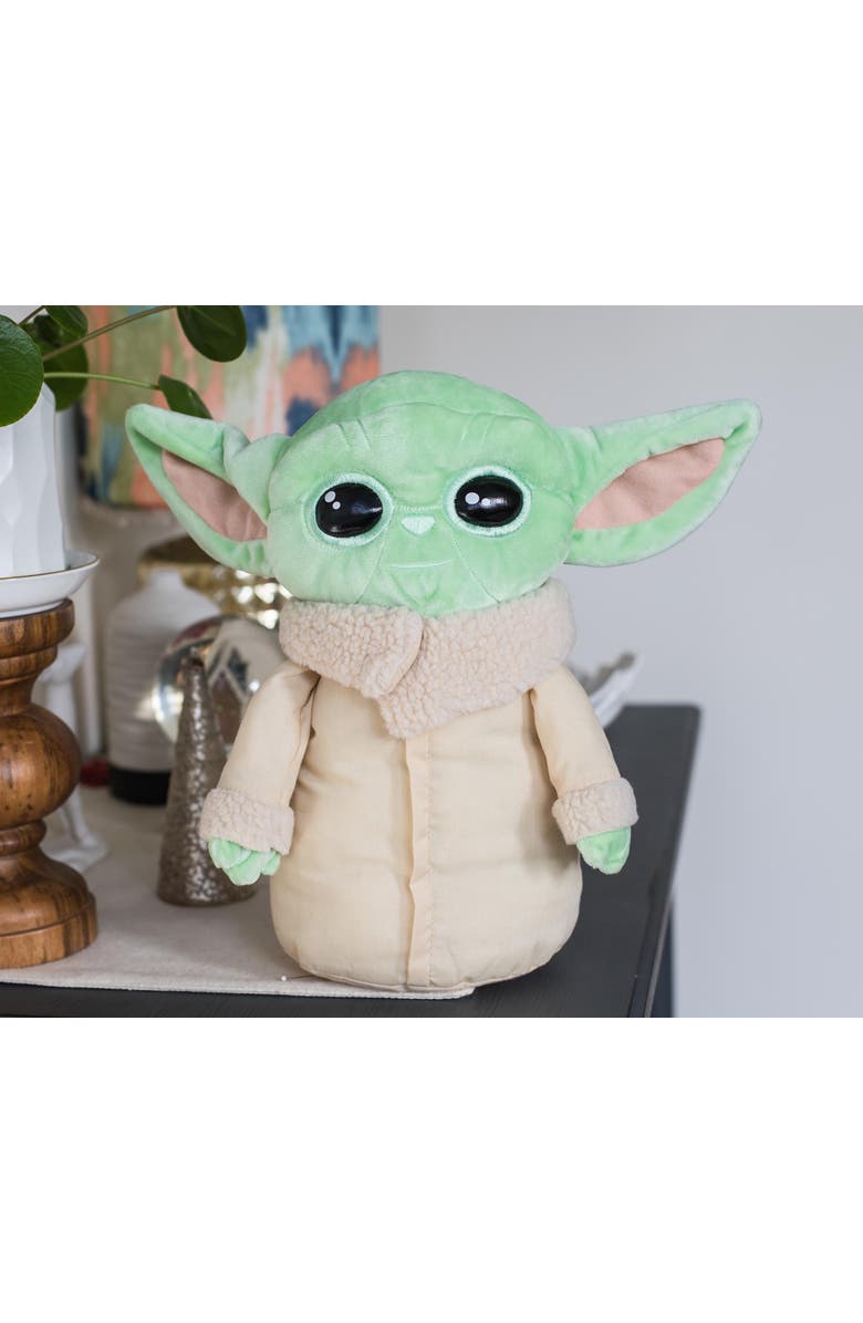 Toynk Star Wars The Mandalorian The Child Plush Toy with Pocket | 12 Inches, Alternate, color, Green