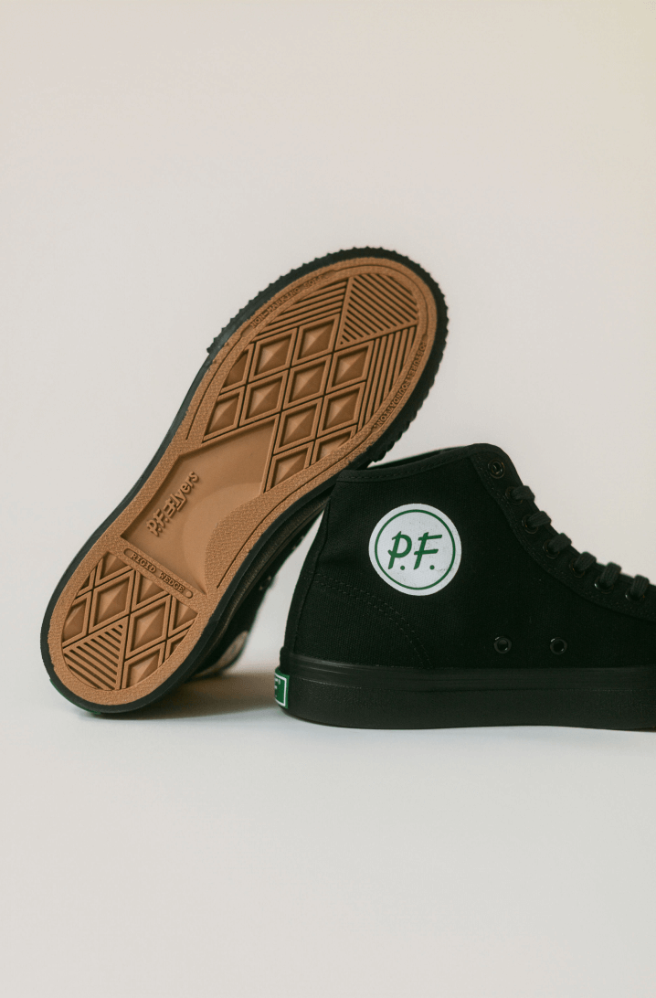 P.F. Flyers 1993 Center Wide High-Top Sneaker, Alternate, color, 1993 Black