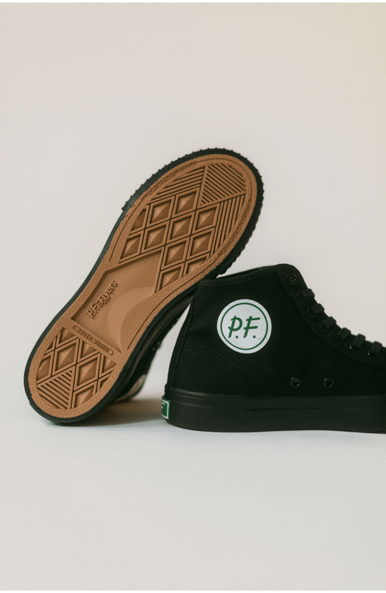 P.F. Flyers 1993 Center Wide High-Top Sneaker, Alternate, color, 1993 Black