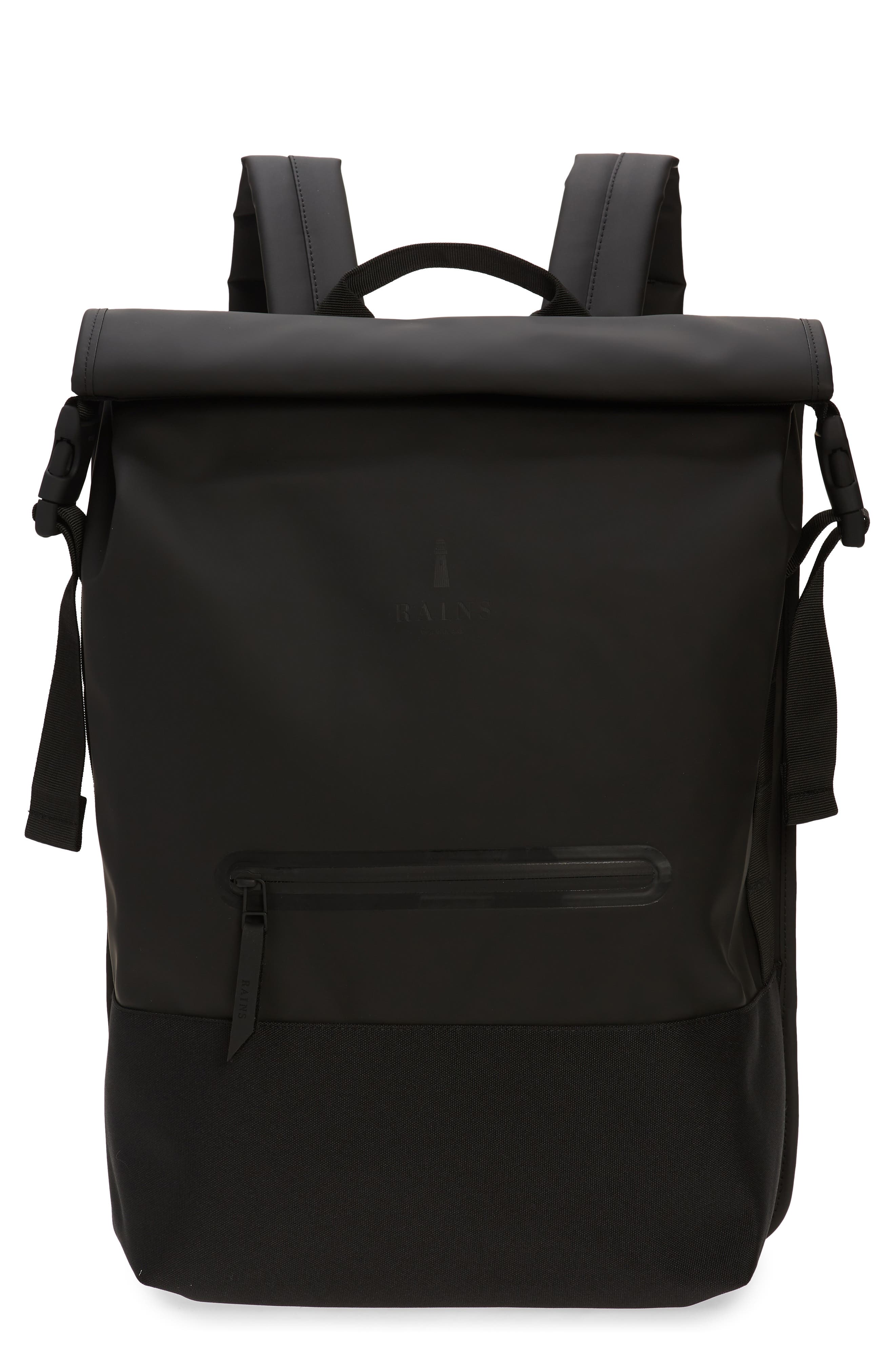 Rains Waterproof Rolltop Backpack, Main, color, 