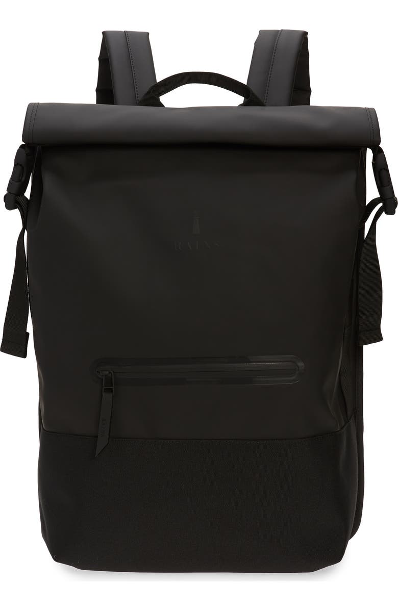 Rains Waterproof Rolltop Backpack, Main, color,