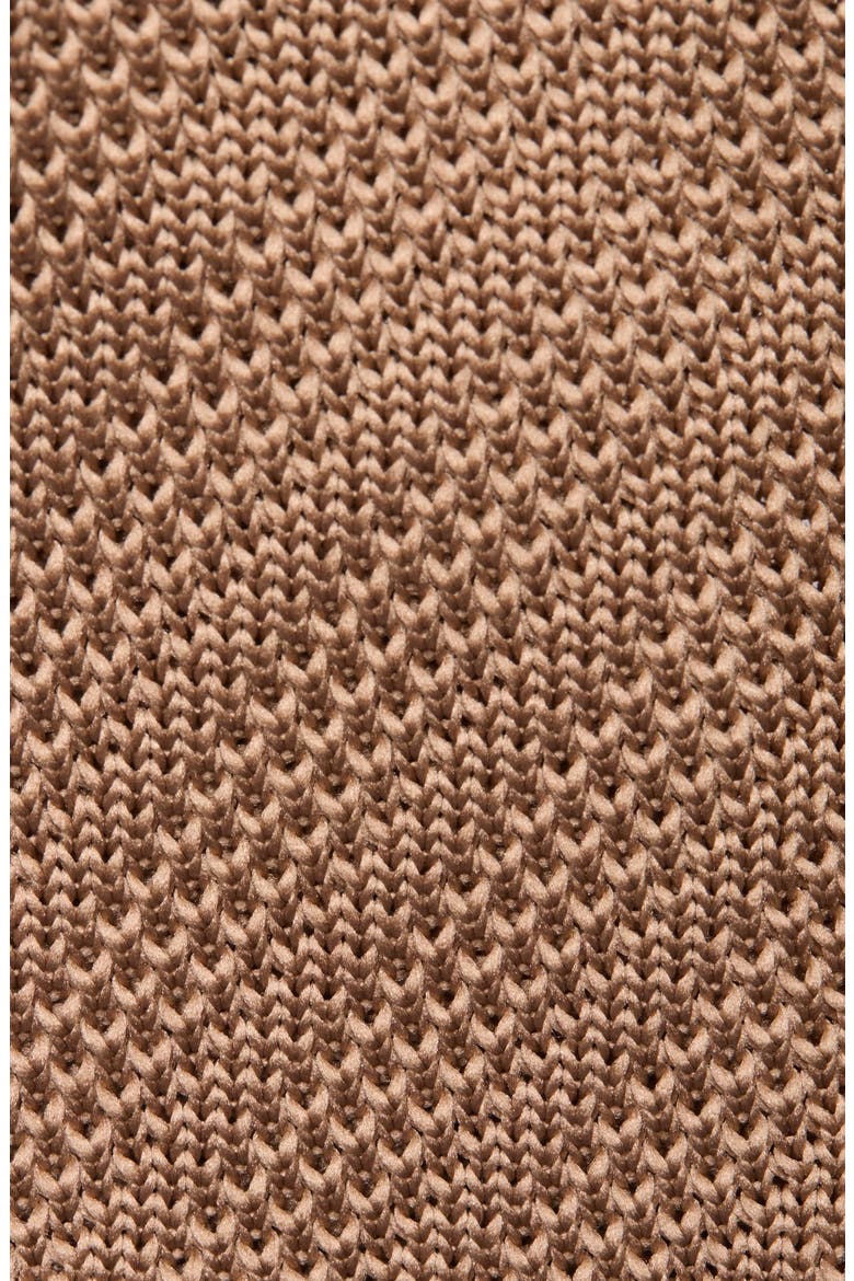 Stanley Solid Knit Tie, Alternate, color, TAN