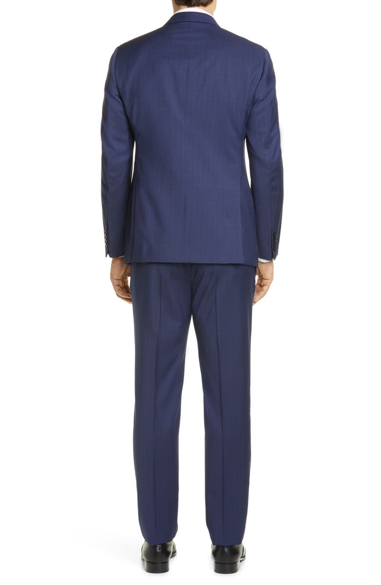 Emporio Armani G Line Trim Fit Solid Wool Suit, Alternate, color, 