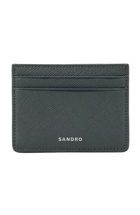 Reconstituted leather cardholder