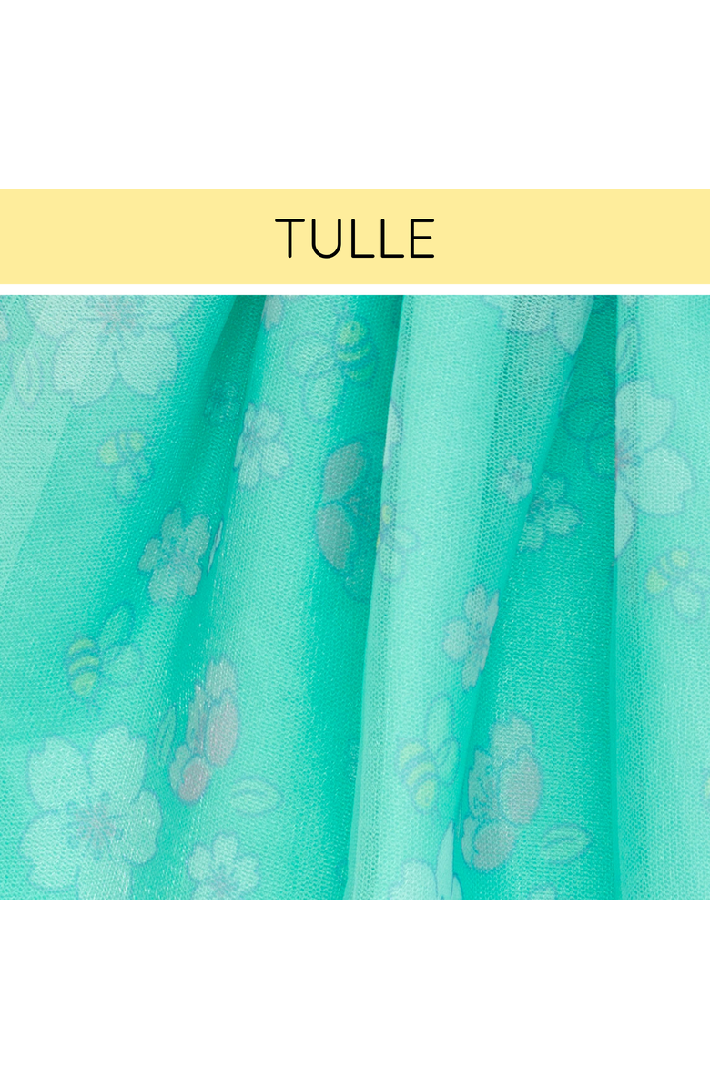 Disney Winnie the Pooh Short Sleeve Tutu Dress, Alternate, color, Yellow Mint Pooh