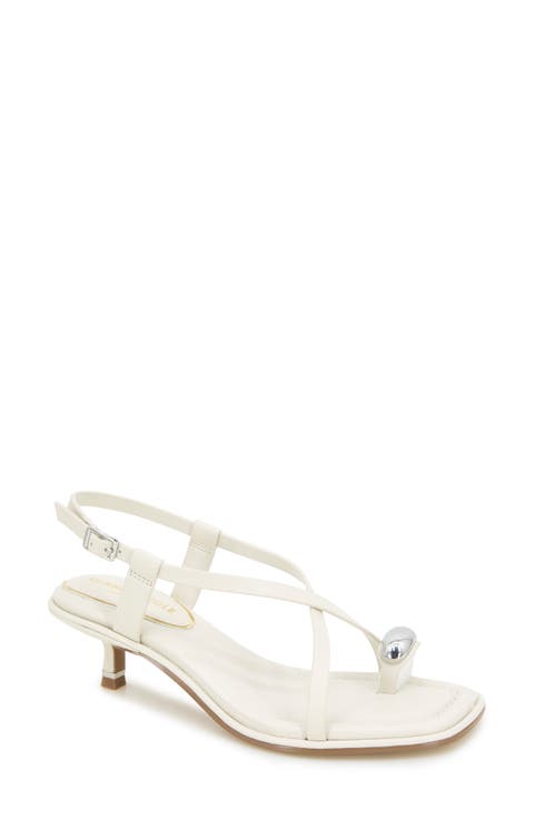 Geala Slingback Kitten Heel Sandal (Women)