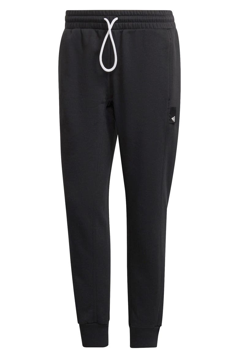 Studio Lounge Fleece Joggers, Alternate, color, BLACK