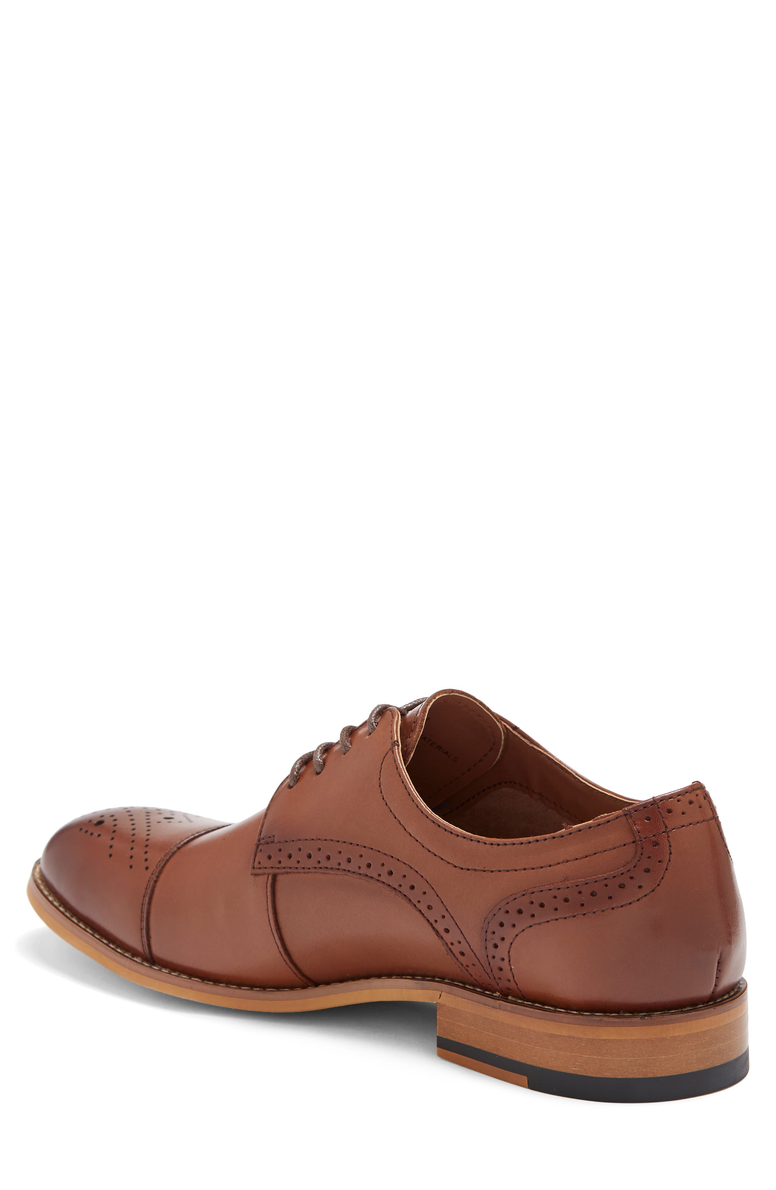 Stacy Adams Darren Cap Toe Derby, Alternate, color, 