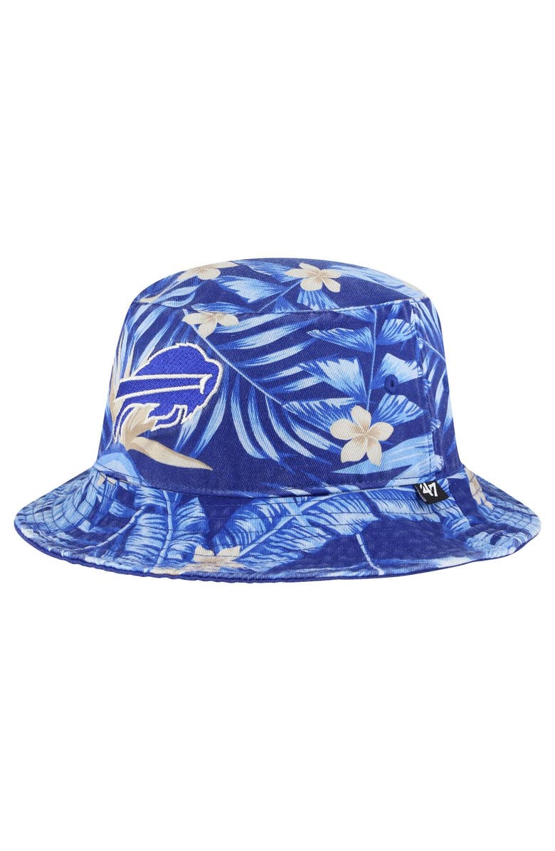 '47 Men's '47 Royal Buffalo Bills Tropicalia Bucket Hat, Main, color, Royal