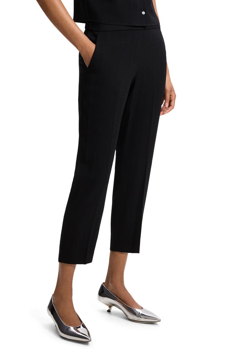 Theory Treeca Admiral Pull-On Crop Pants, Alternate, color, 