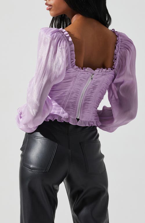 Astr The Label Junie Top In Purple