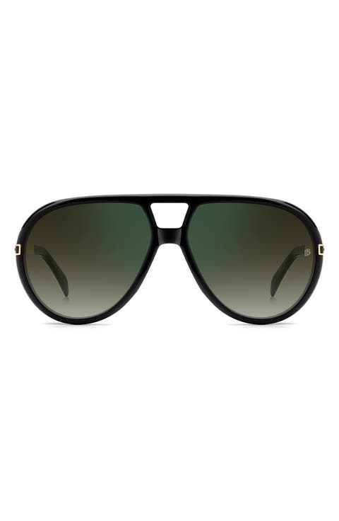 Voyager 61mm Pilot Sunglasses