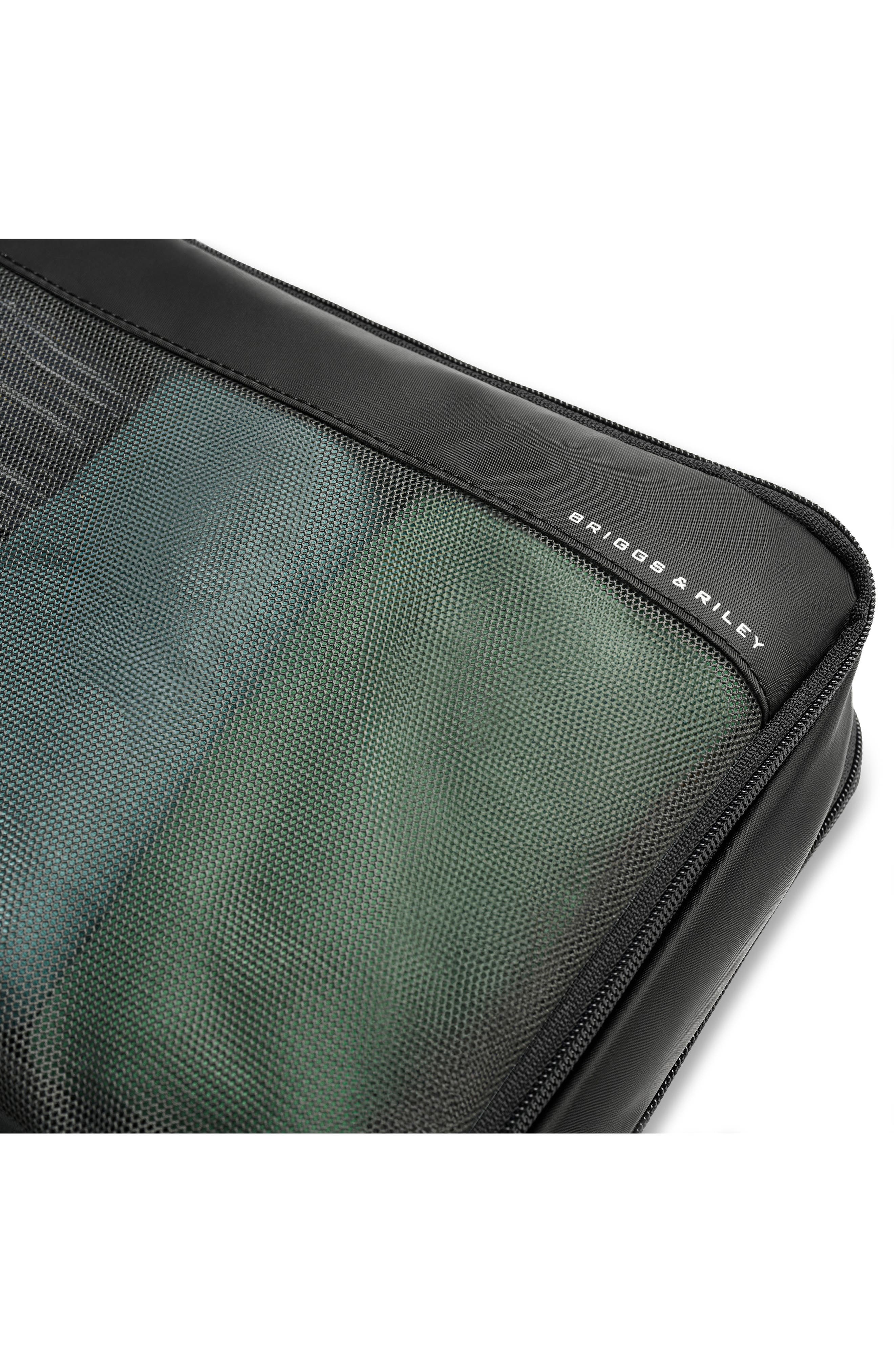 Briggs & Riley 3-Piece Carry-On Compression Packing Cubes, Alternate, color, Black