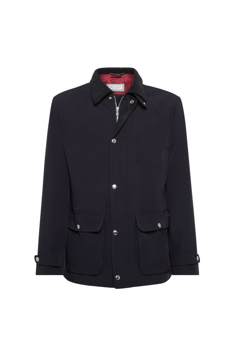 Brunello Cucinelli Field jacket, Main, color, Navy Blue