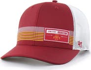 '47 Men's '47 Cardinal Iowa State Cyclones Rangefinder brrr Trucker Adjustable Hat