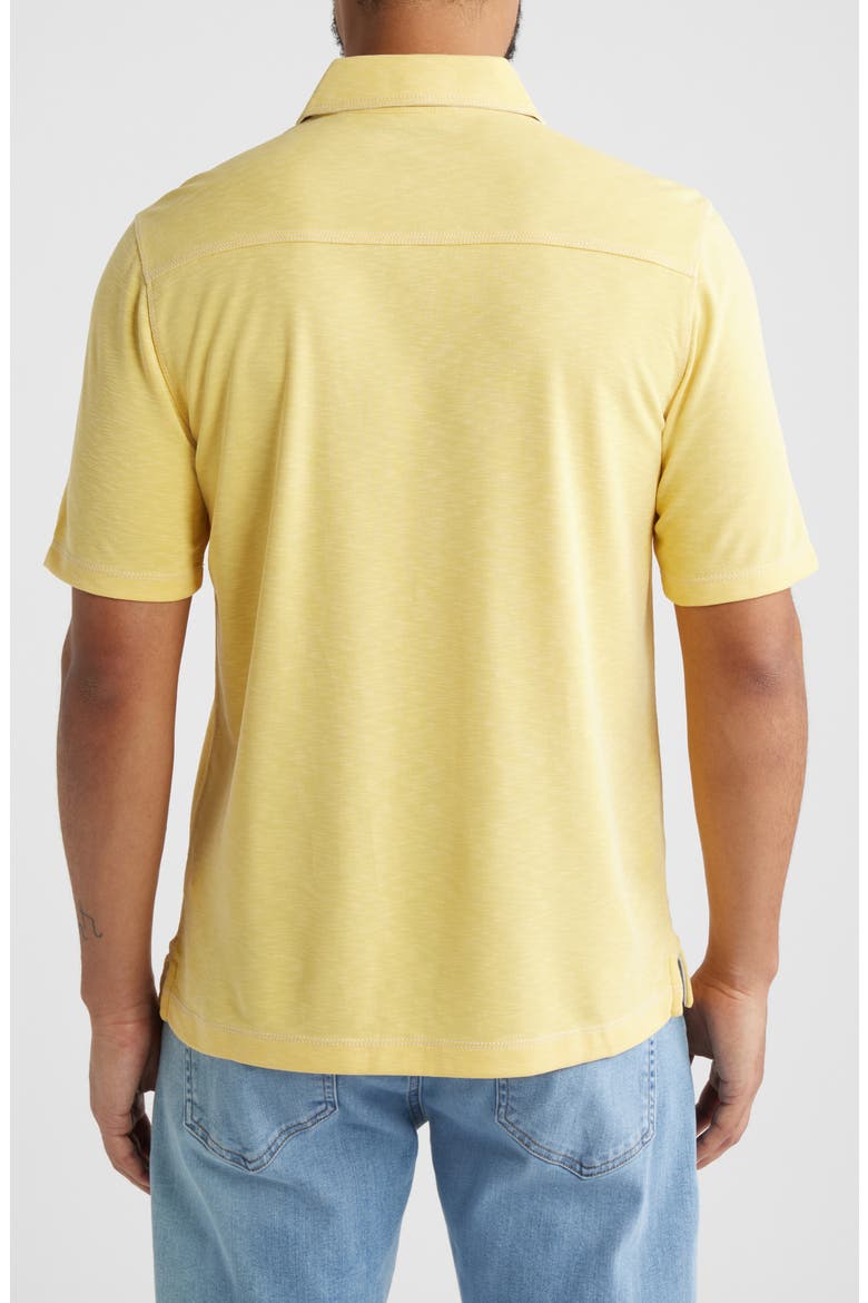 Vintage Slub Polo, Alternate, color, YELLOW