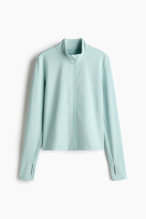 Zip-through Sports Jacket With Softmove