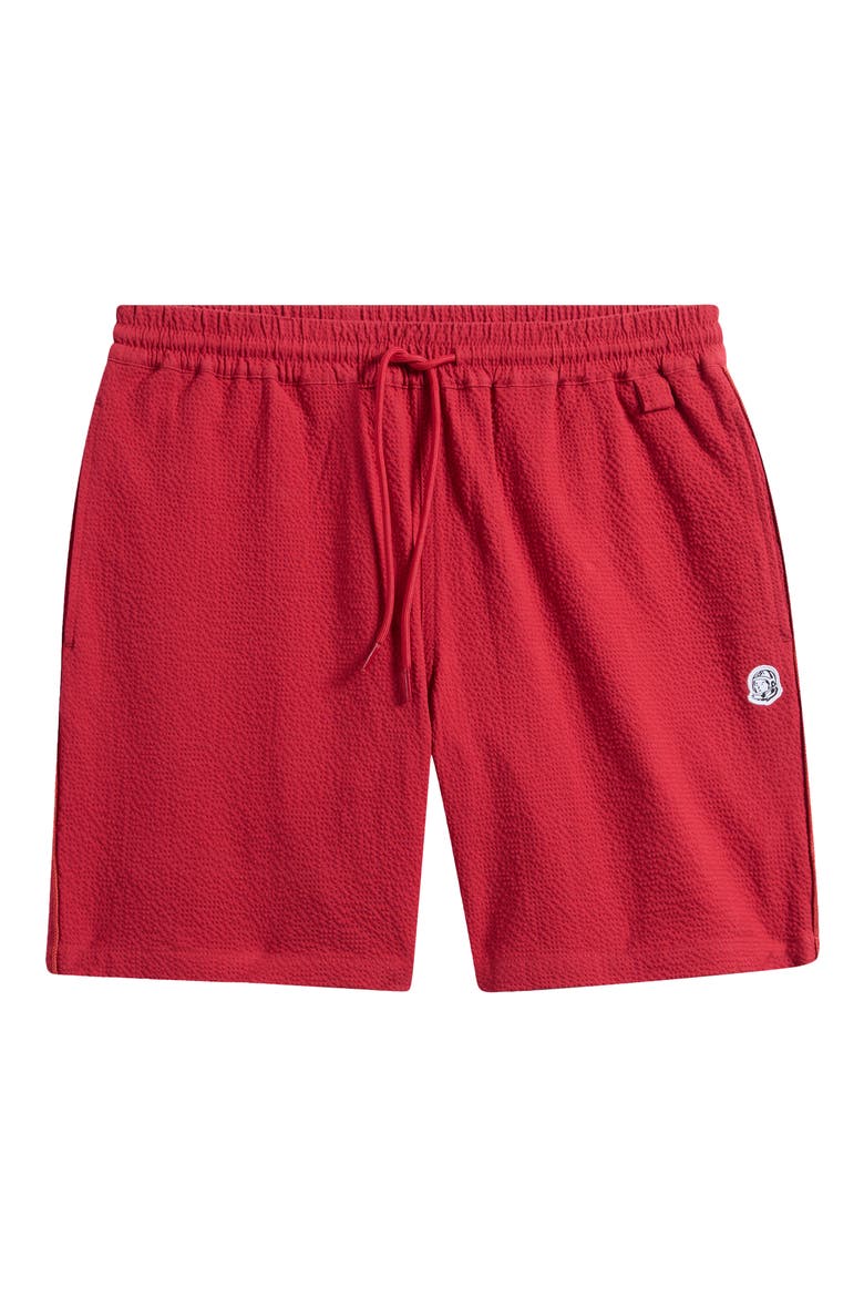 BB Solar Cotton Seersucker Drawstring Shorts, Alternate, color, CHILI PEPPER