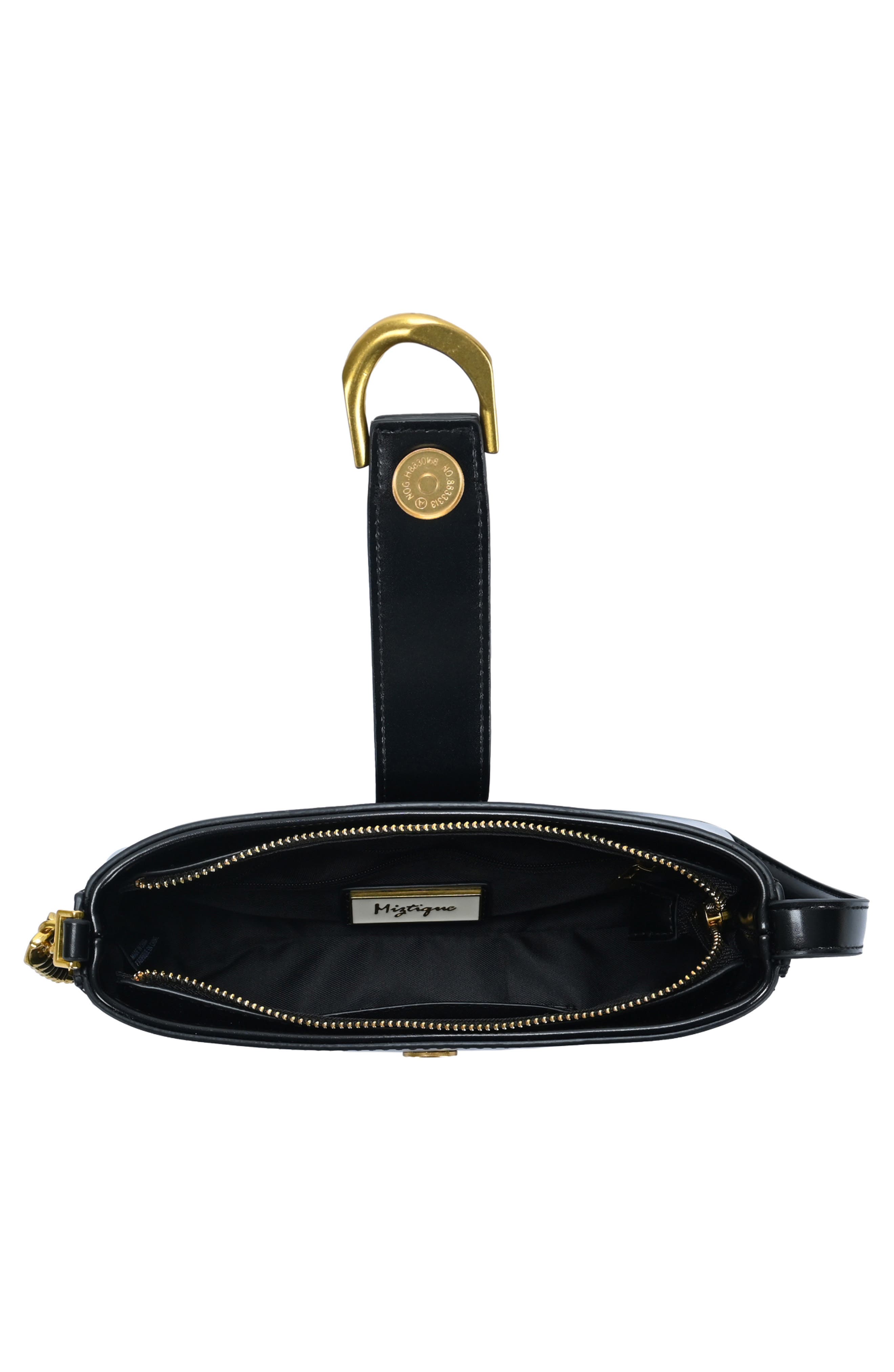 Miztique Mini Shoulder Bag, Alternate, color, Black