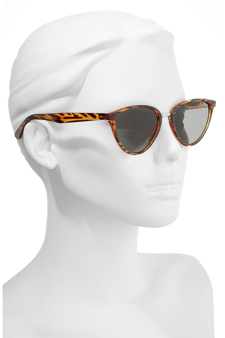 Australia Rumors 57mm Sunglasses, Alternate, color, TORT GREEN