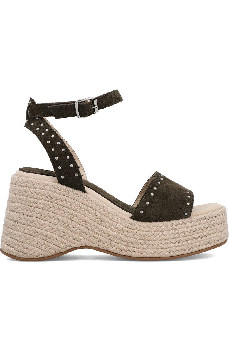 MIA Limited Edition Pascha Ankle Strap Espadrille Platform Sandal, Alternate, color, Khaki