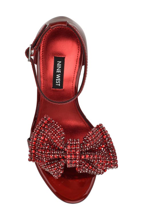 Nine West Tansie Ankle Strap Sandal In Multi