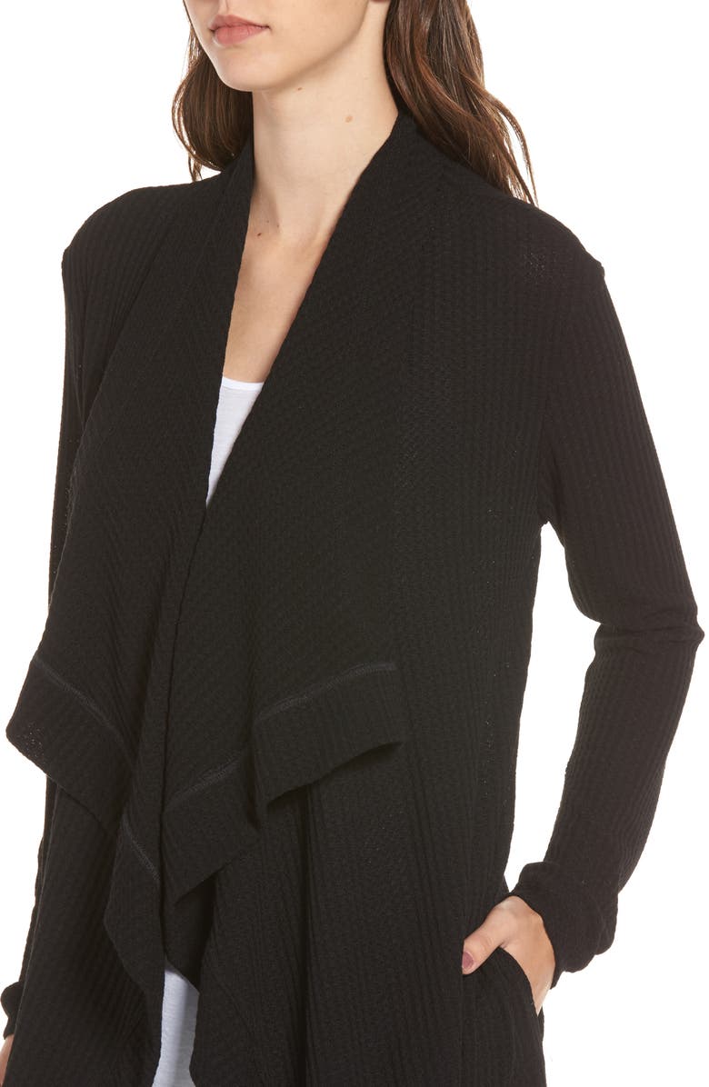 4SI3NNA Open Front Cardigan, Alternate, color, 