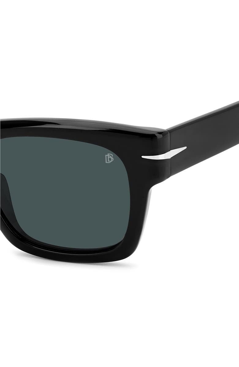 David Beckham Eyewear 51mm Rectangular Sunglasses, Alternate, color,