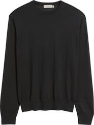 Canali Wool, Silk
Cashmere Crewneck Sweater