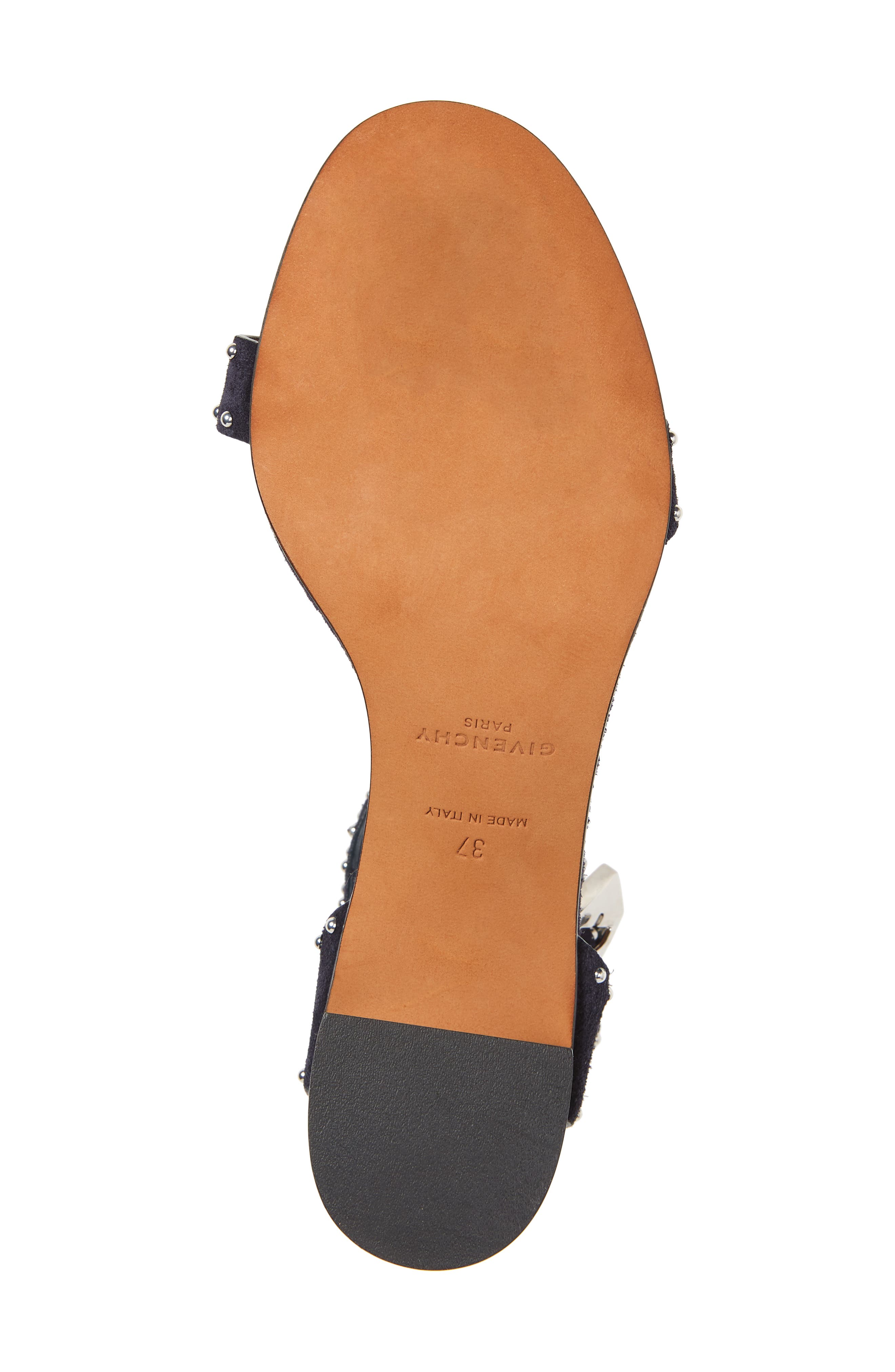 Givenchy Studded Ankle Strap Sandal, Alternate, color, 