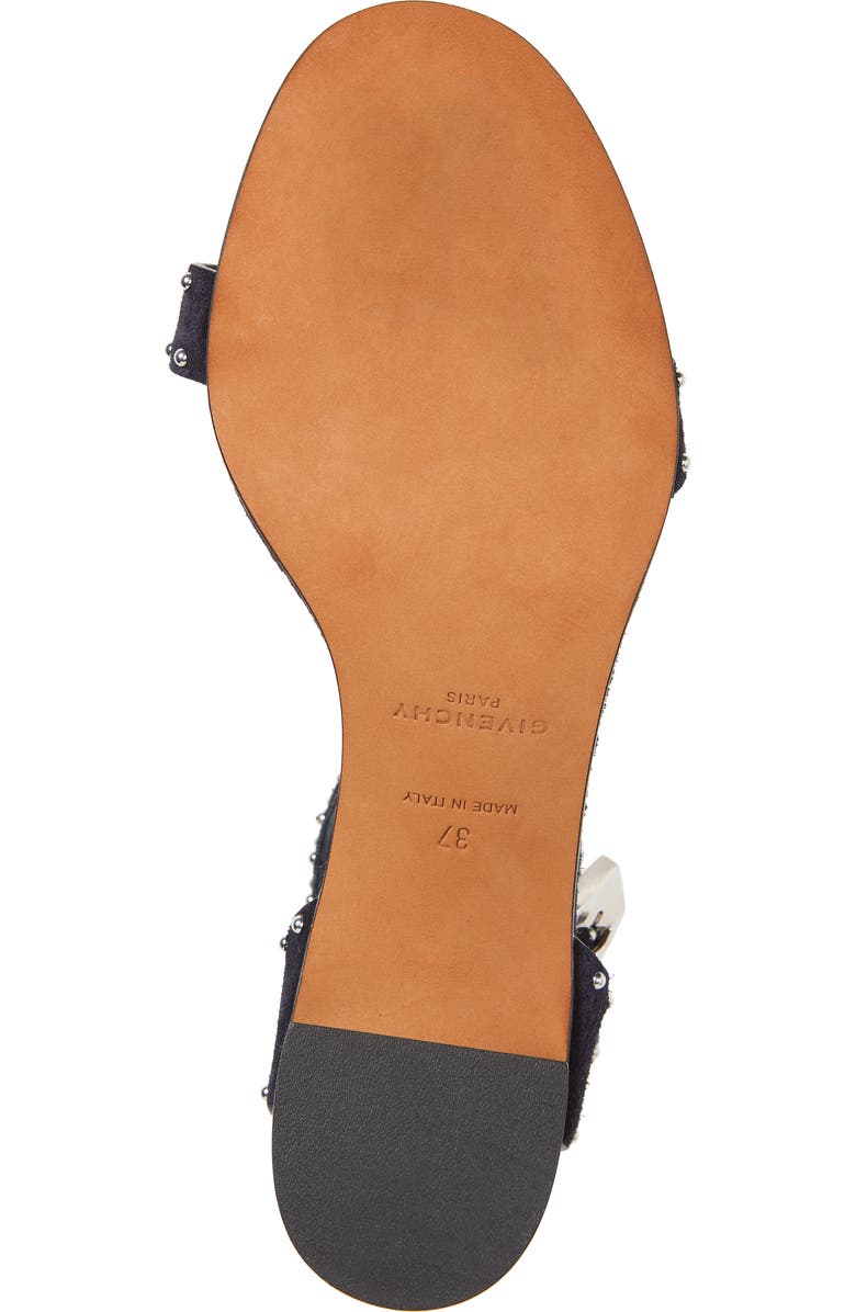 Givenchy Studded Ankle Strap Sandal, Alternate, color,