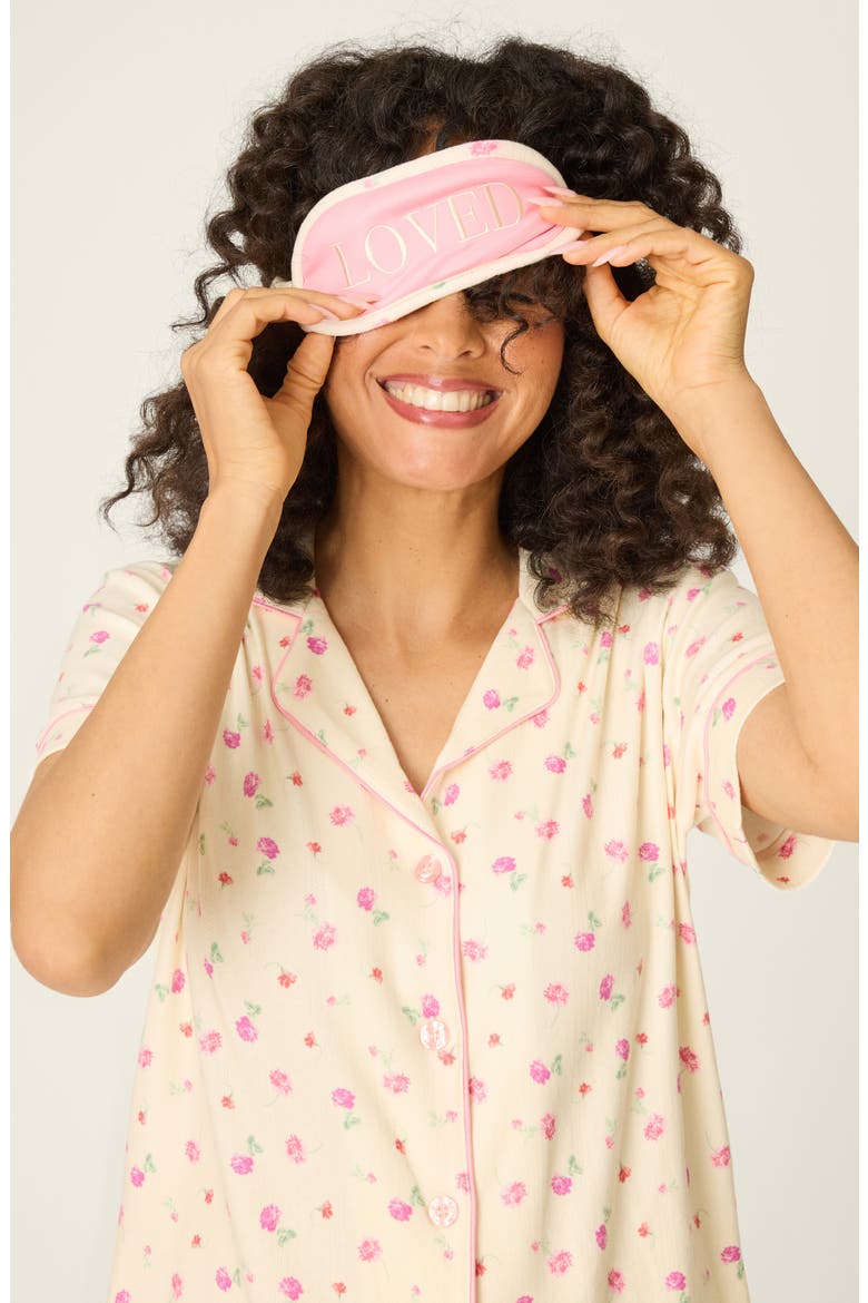 For the Mamas Pajamas with Face Mask, Alternate, color, BUTTER