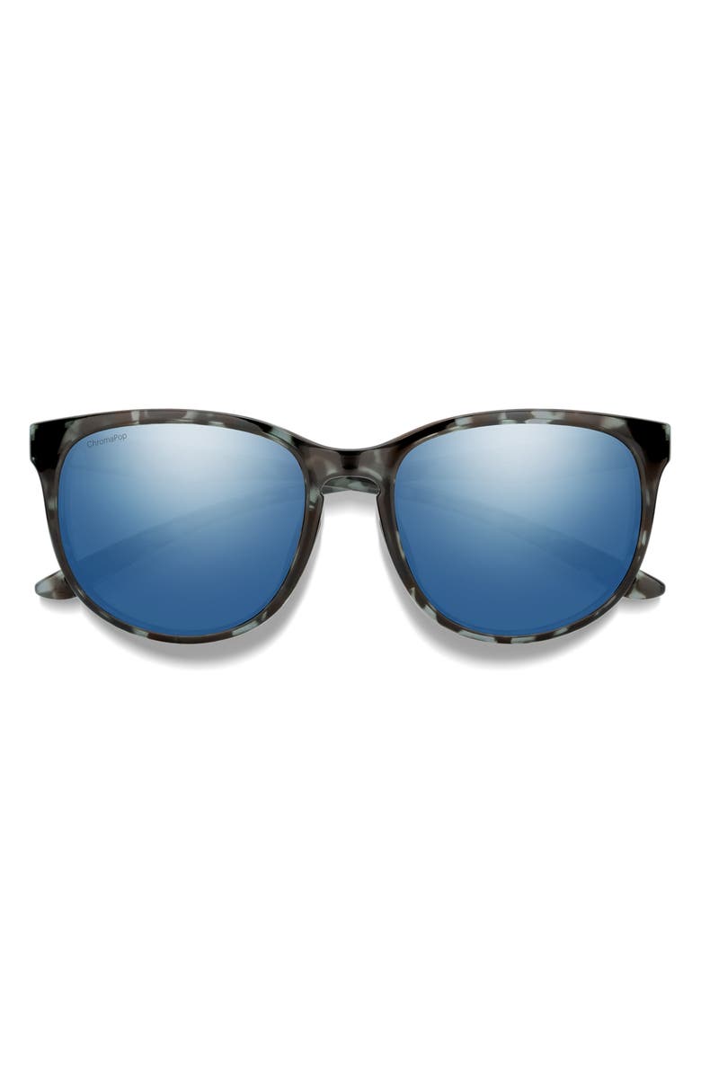 Smith Lake Shasta 56mm ChromaPop<sup>™</sup> Polarized Sunglasses, Main, color, Sky Tortoise / Chromapop Blue