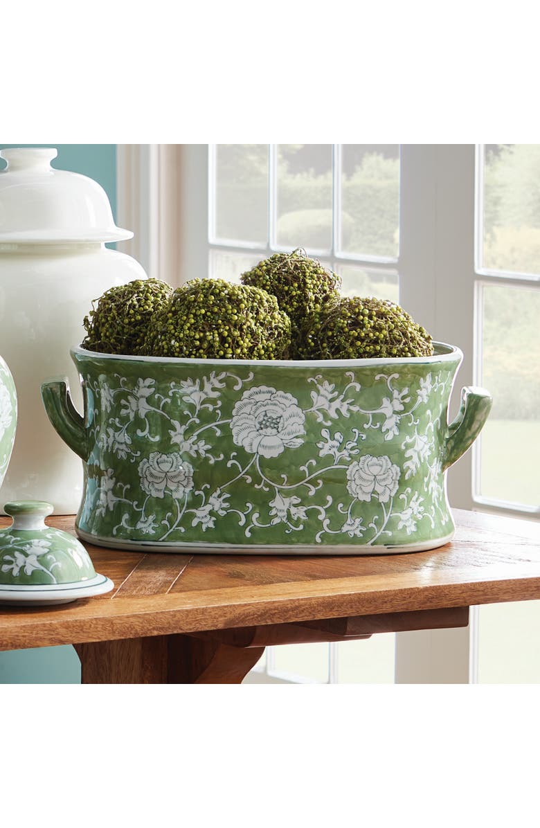 Napa Home & Garden Imperial Lotus Planter, Alternate, color, Green