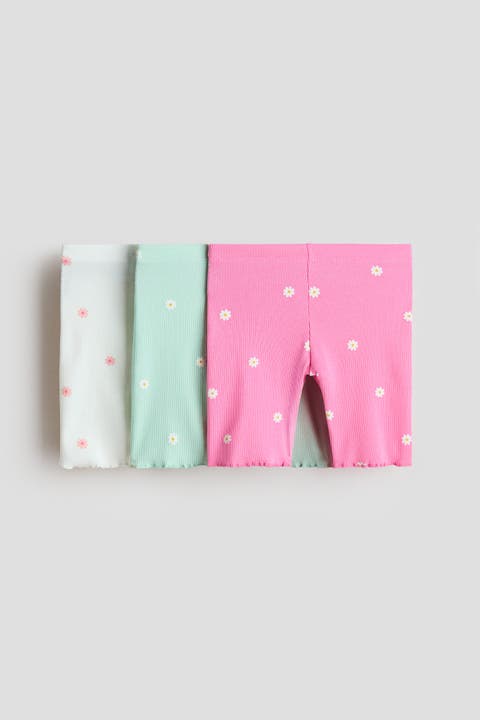 3-pack Ribbed Cycling Shorts